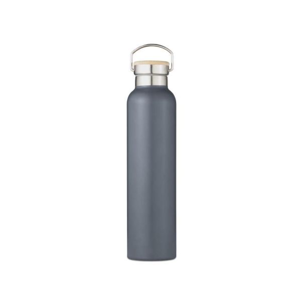 Hydration Bottle with Eco Friendly Bamboo Lid 750ml - Grey